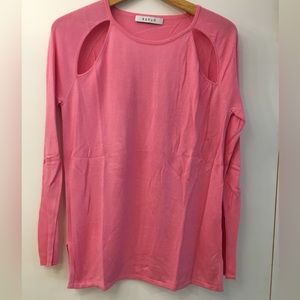 KOKUN pink sweater Sz M